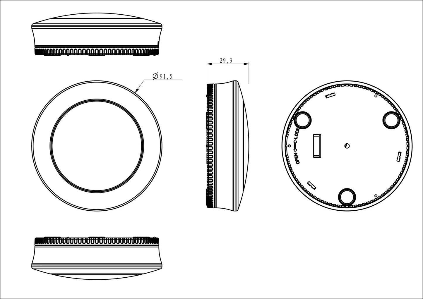 Battery Operated LED Puck Light