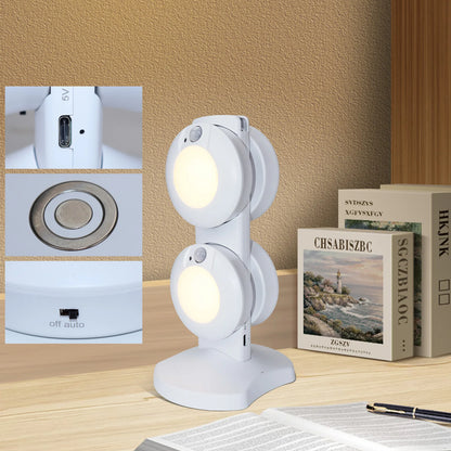 Rechargeable LED Puck Light Kit with Charging Station