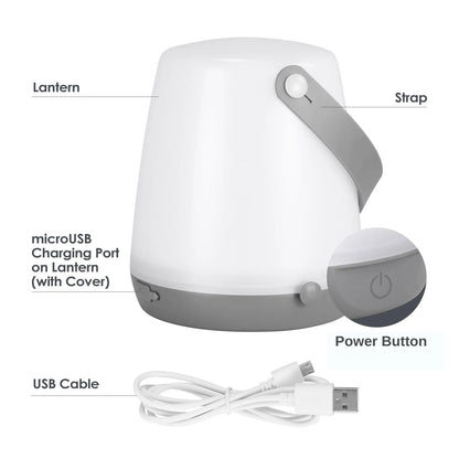 Portable Rechargeable LED Lamp with RGB Colour Changing