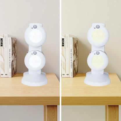 Rechargeable LED Puck Light Kit with Charging Station