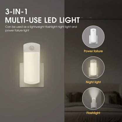 3 in 1 Multifunction LED Motion Sensor Night Light