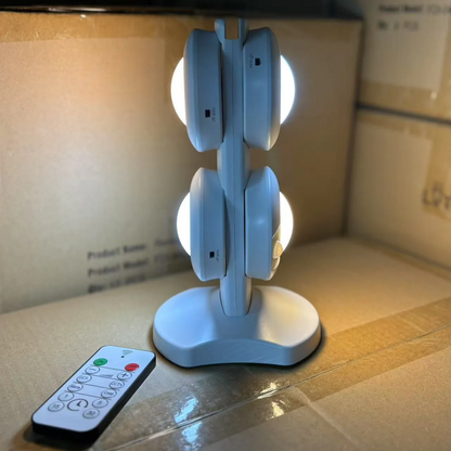 Rechargeable LED Puck Light Kit with Charging Station